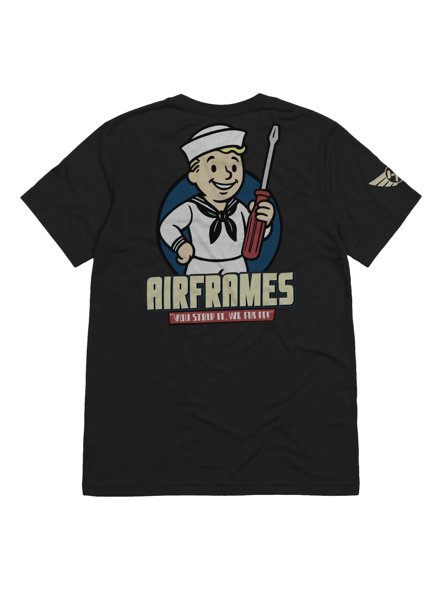 "AIRFRAMES: Strip it" SuperSoft Shirt product image (1)