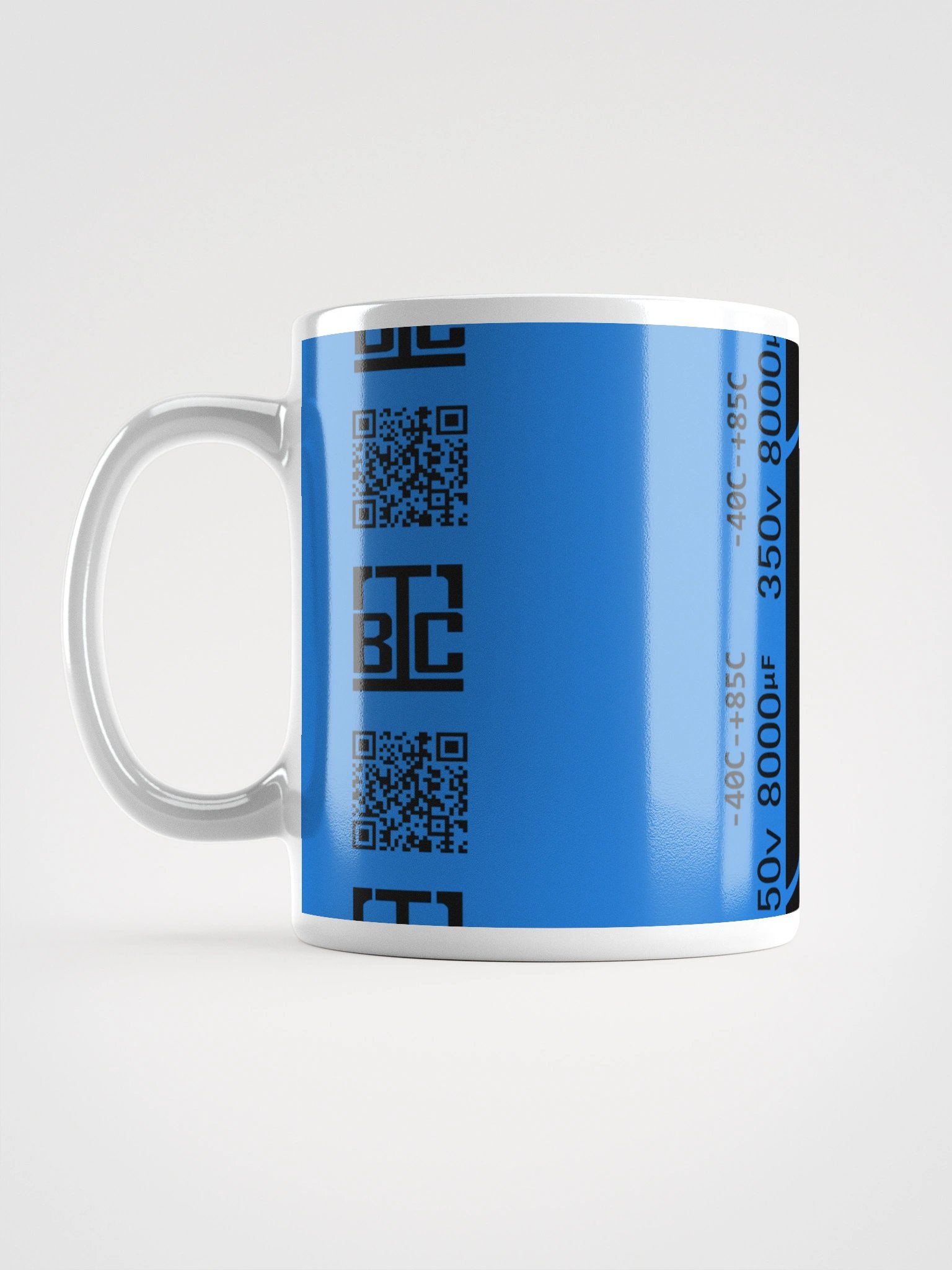Capacitor Glossy Mug - BLUE product image (2)