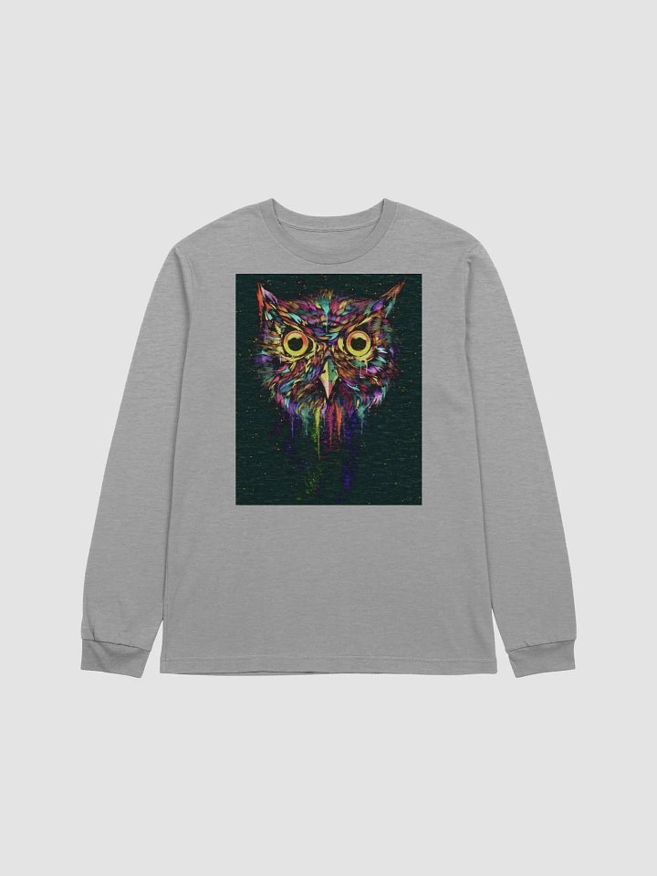 Drippy Owl Long Sleeve Shirt product image (1)