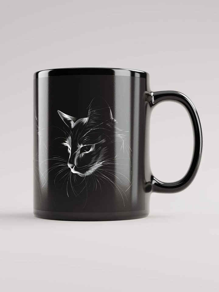 Whiskers Cat Mug product image (1)