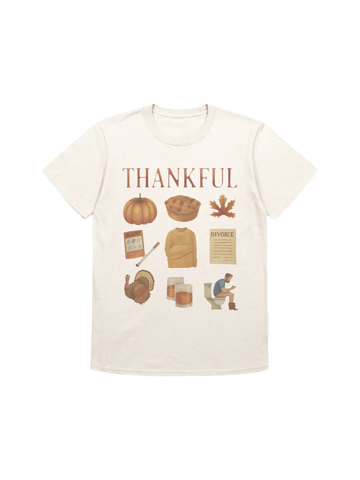 Thankful Thanksgiving Doodles Shirt product image (1)