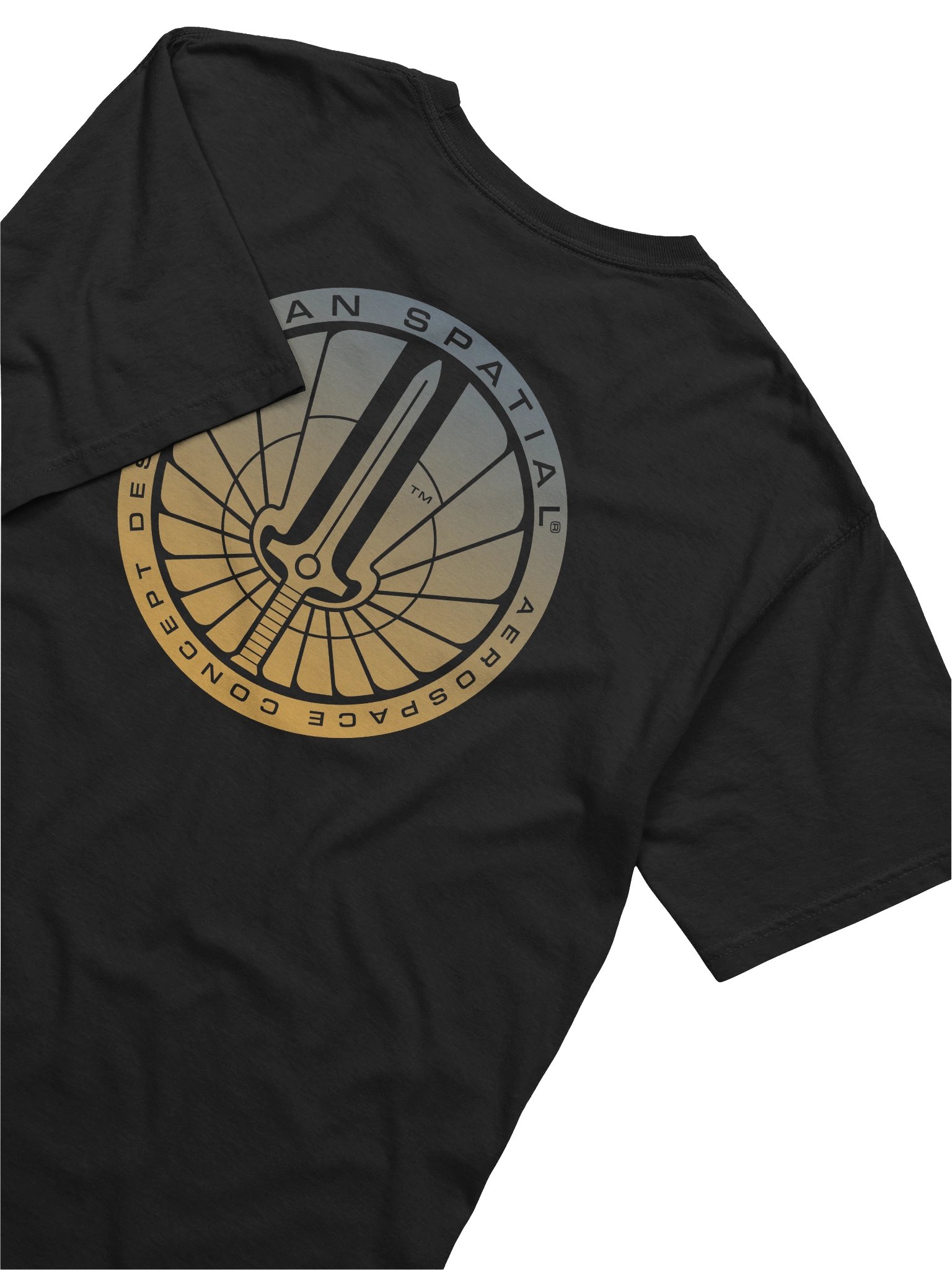 Pan Spatial Gold Emblem T-shirt product image (6)