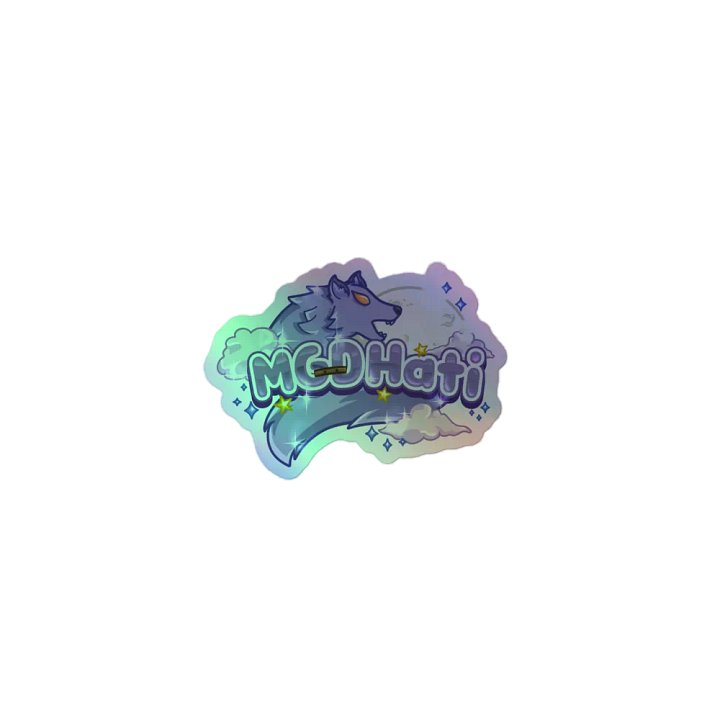 Hati Logo Holo Sticker product image (1)