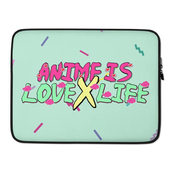 Anime Is Love X Life Laptop Sleeve product image (2)
