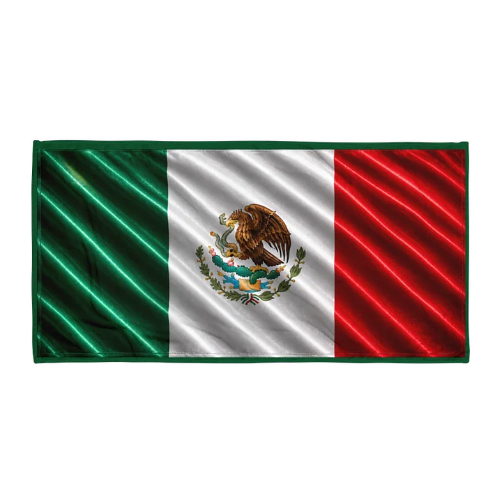 Mexico Flag Beach Towel product image (1)