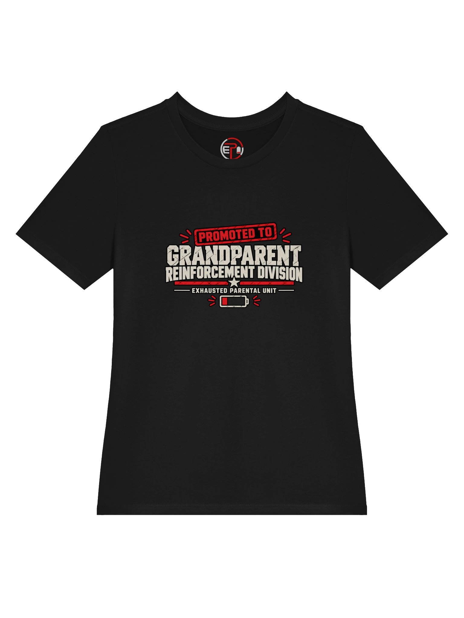 Promoted to Grandparent Reinforcement Division Women's Relaxed-Fit Tee product image (3)