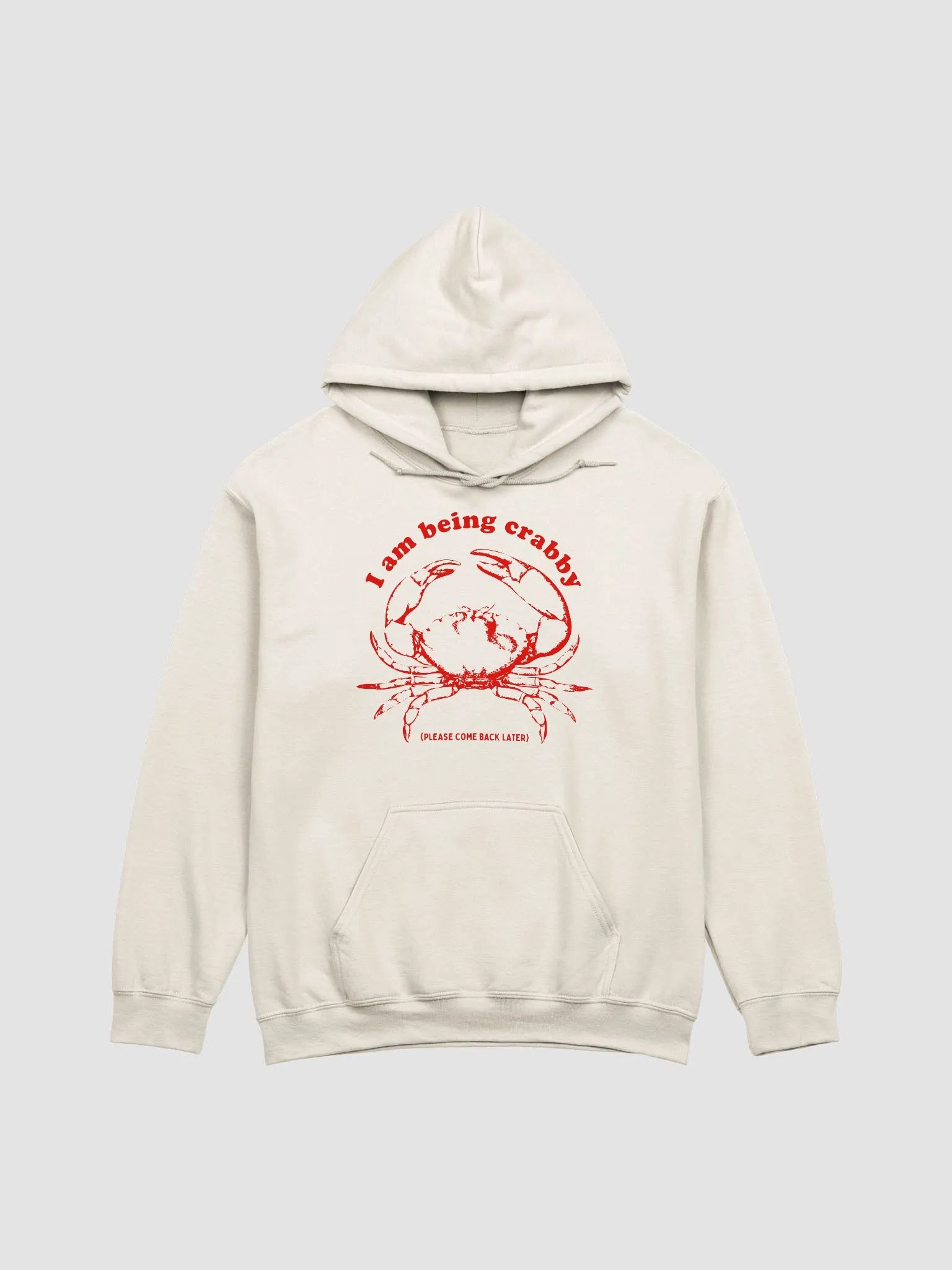 I am being crabby Hoodie product image (1)