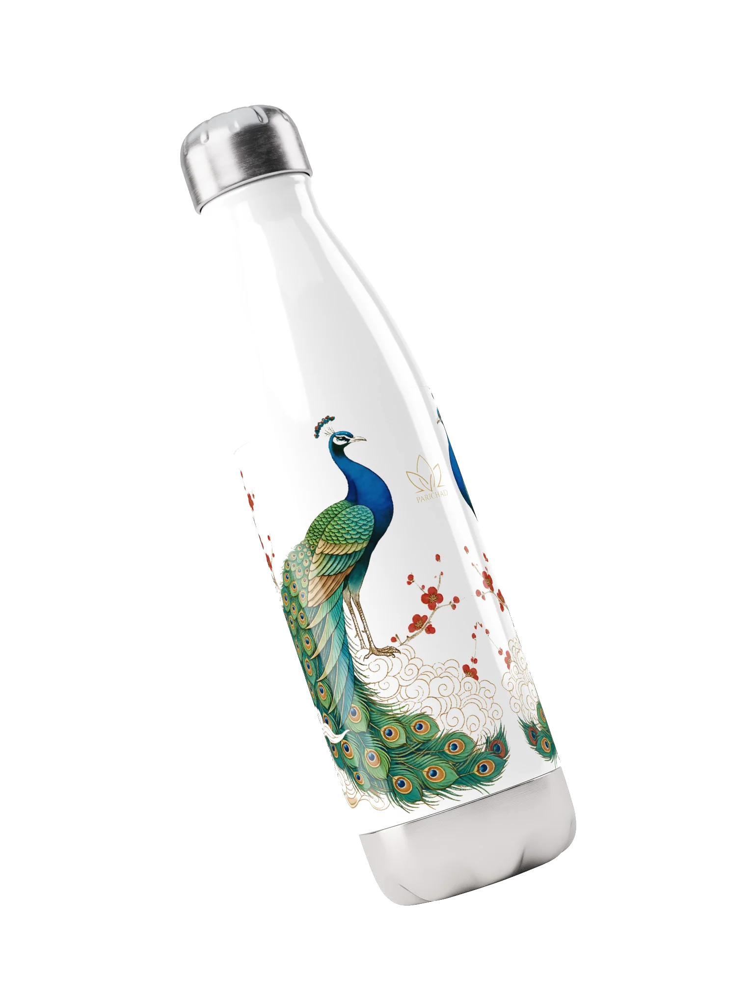 Peacocks in Harmony · Parichad Lotus Bottle product image (3)