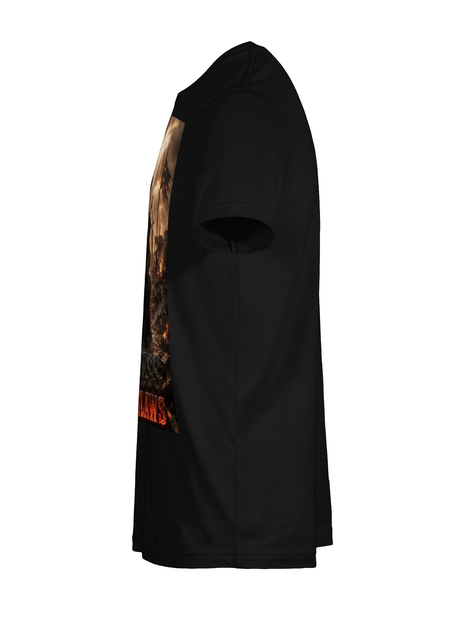 Tali Yess Holy Outlaws — Pose 6 Black T-Shirt product image (9)