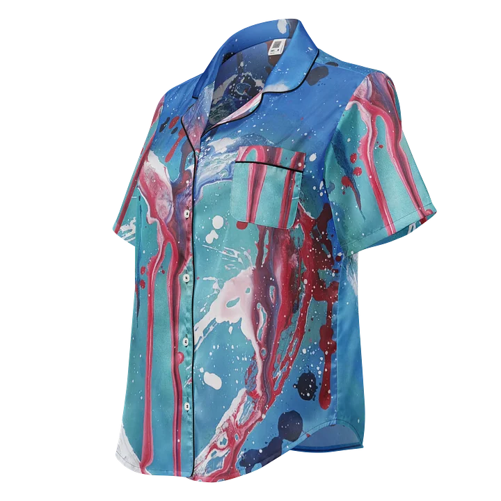 Fließendes Herz Pjama Oberteil product image (1)