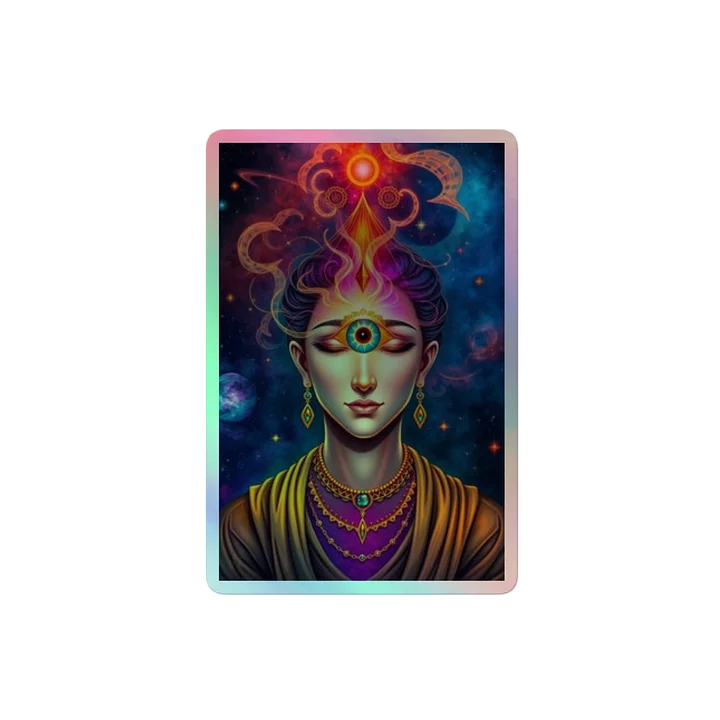 Mystic Third Eye Holographic Sticker Set product image (2)