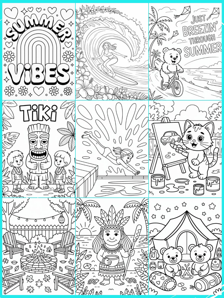 30+ Summer Sub-Niche Prompts for Ideogram Ai product image (3)