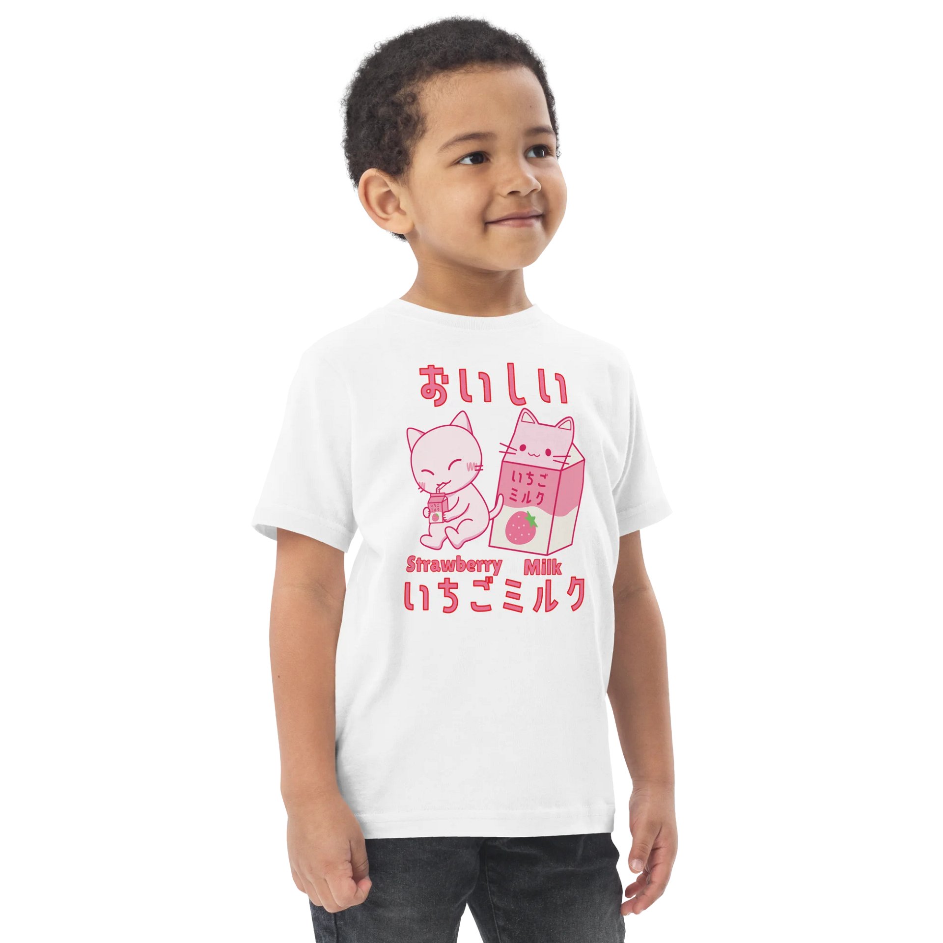 Strawberry Milk Kitty - Toddler T-shirt product image (2)