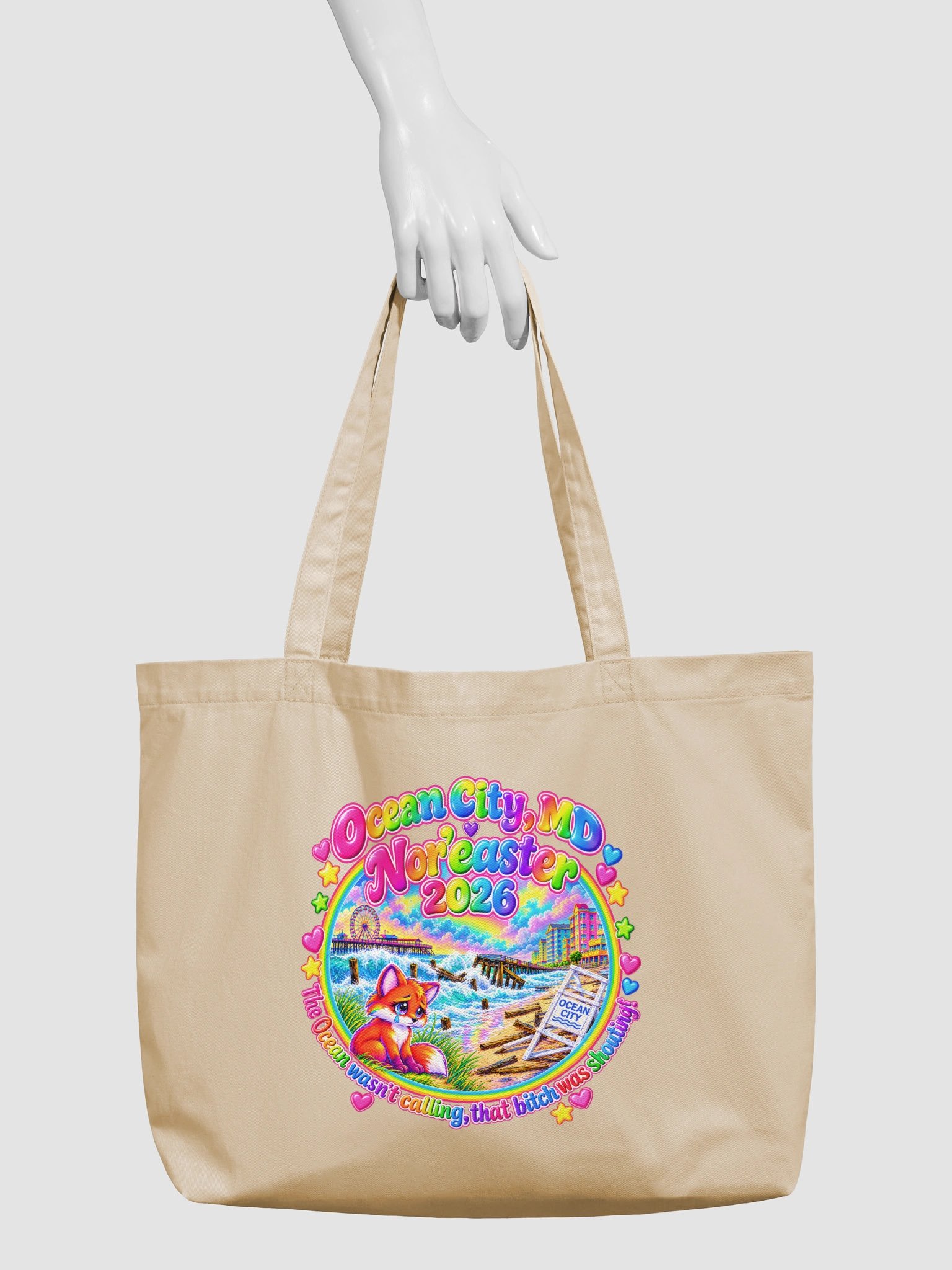 2026 Ocean City, MD Nor'easter Tote Bag product image (3)