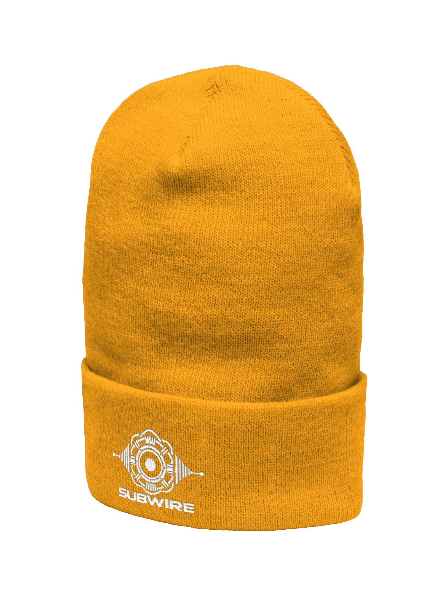 SUBWIRE White Logo Beanie product image (32)