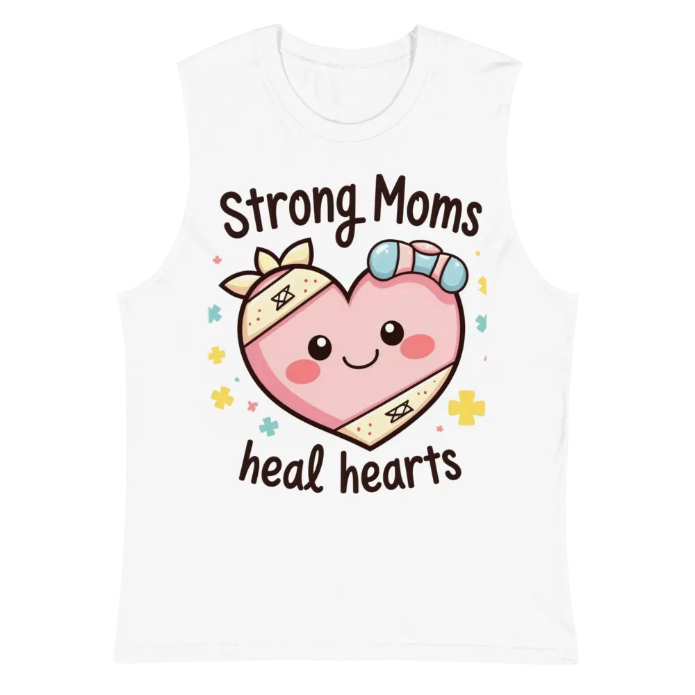 Strong moms, Heartfelt Healing Muscle Tank product image (2)