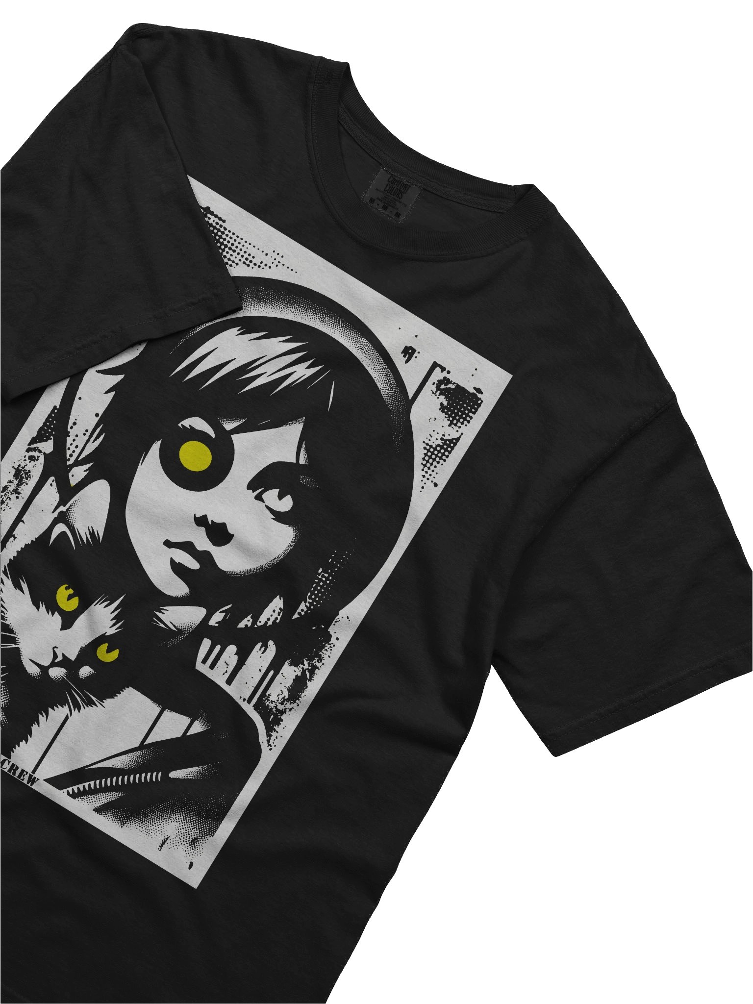 Anarchic Feline Crew //Heavyweight Vintage Graphic Tee product image (36)