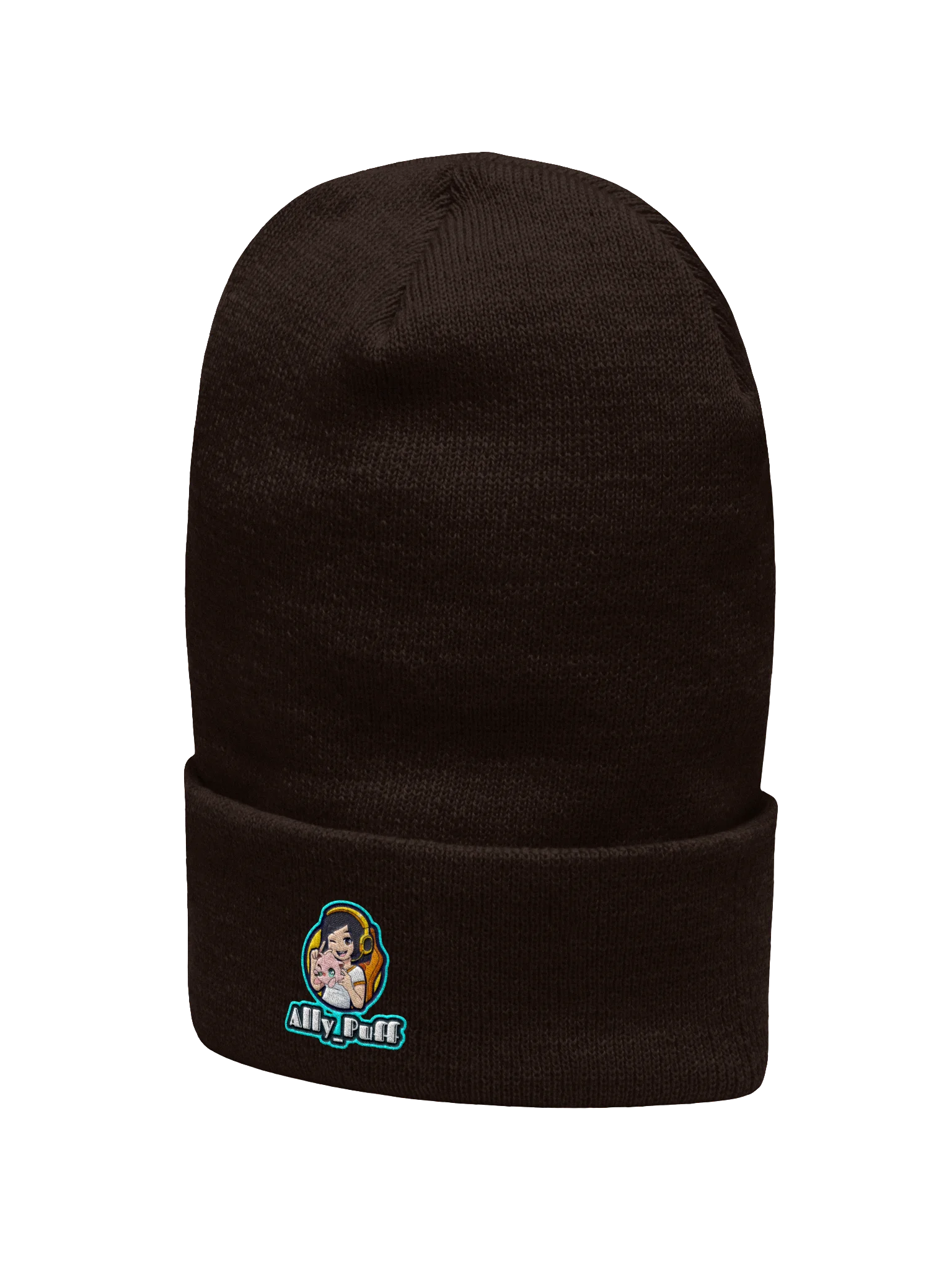 Ally_Puff Beanie- Embroidered product image (18)