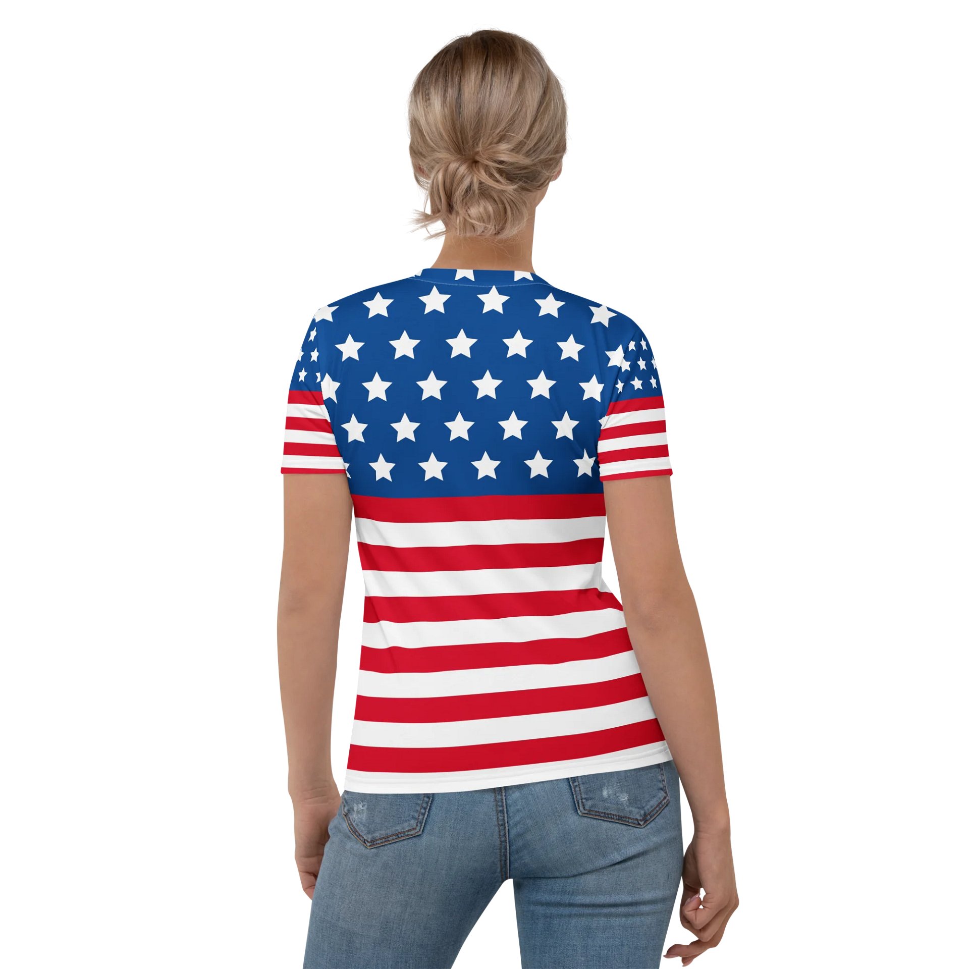 Stars & Stripes All-Over Print Tee product image (1)