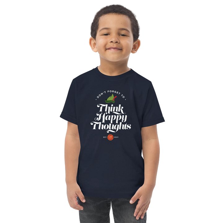 Happy Toddler Tee (Navy) product image (1)