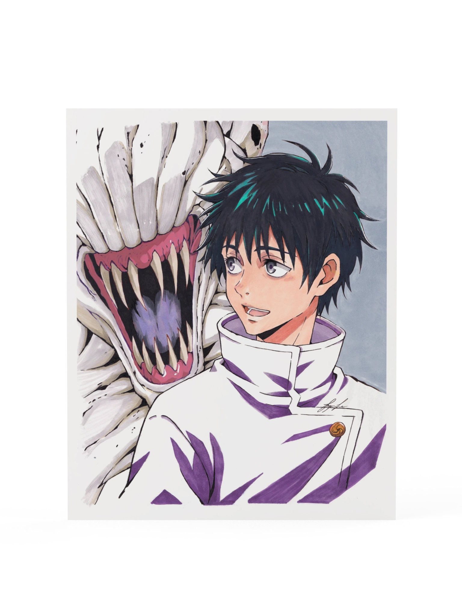 Rika x Yuta Art Print product image (3)