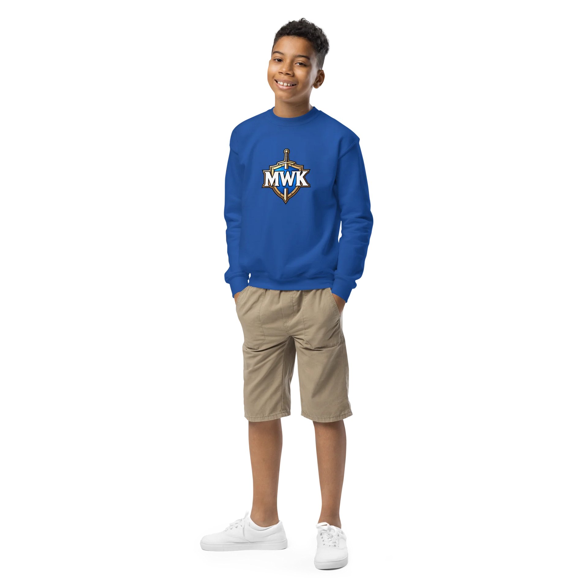Mighty Warrior Kids Sweatshirt product image (1)