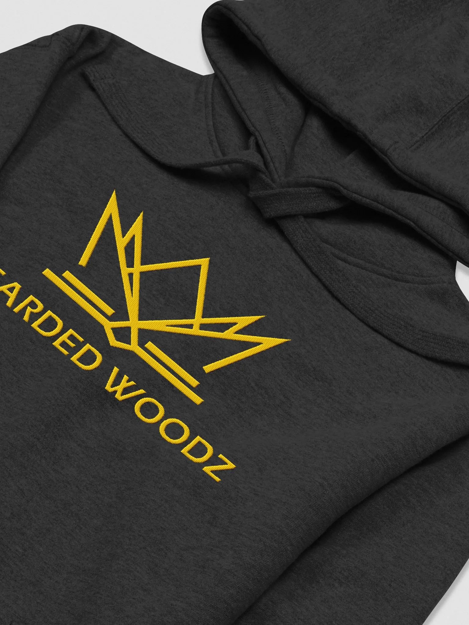 Men's Classic Bearded Woodz Hoodie (Gold Embroidery) product image (2)