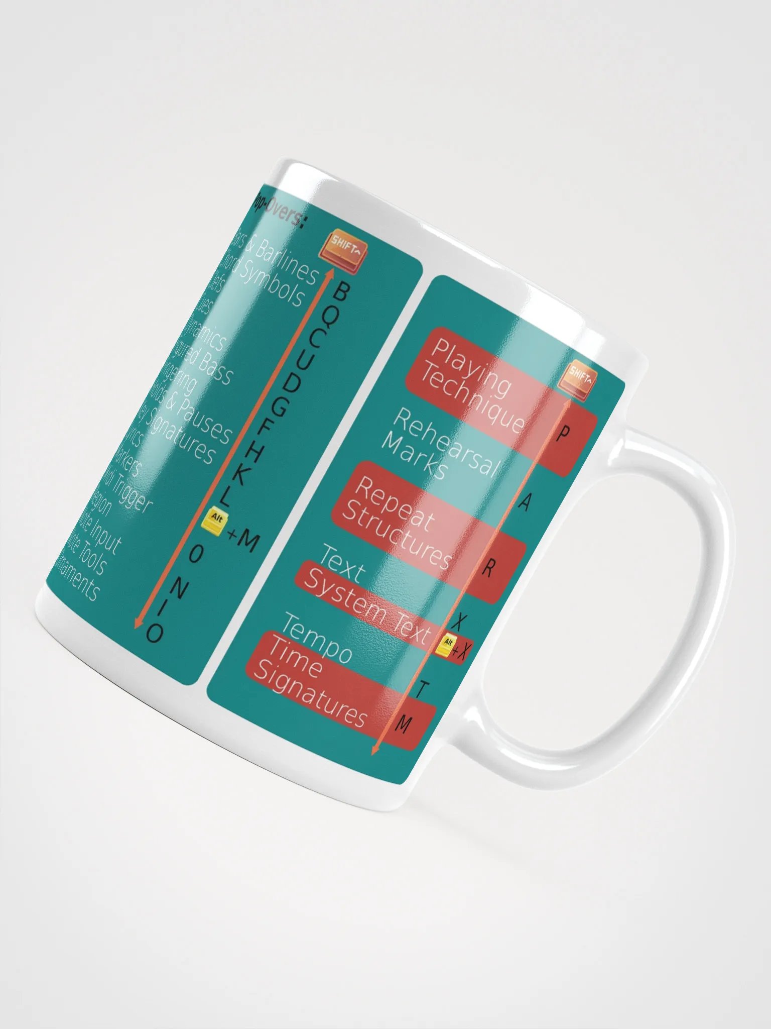 ShortCUP (keyboard shortcuts compatible with Dorico) Windows [70s Colors] product image (1)