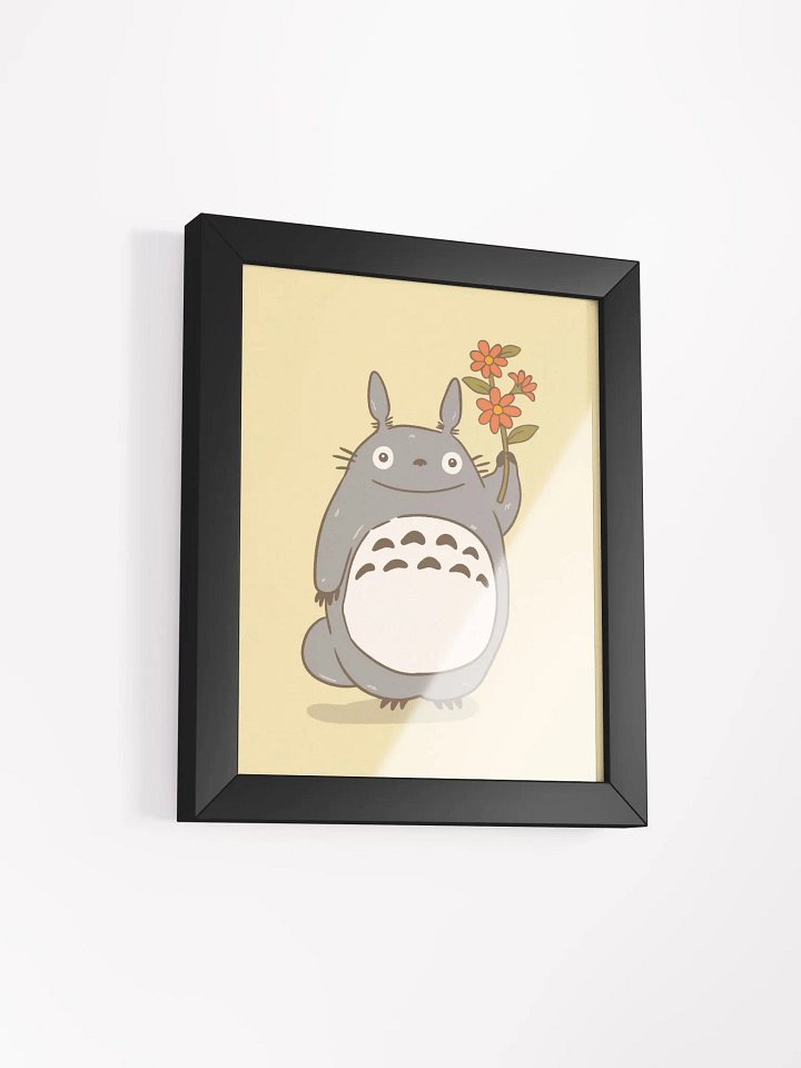 Totoro's Blooming Delight Poster product image (12)