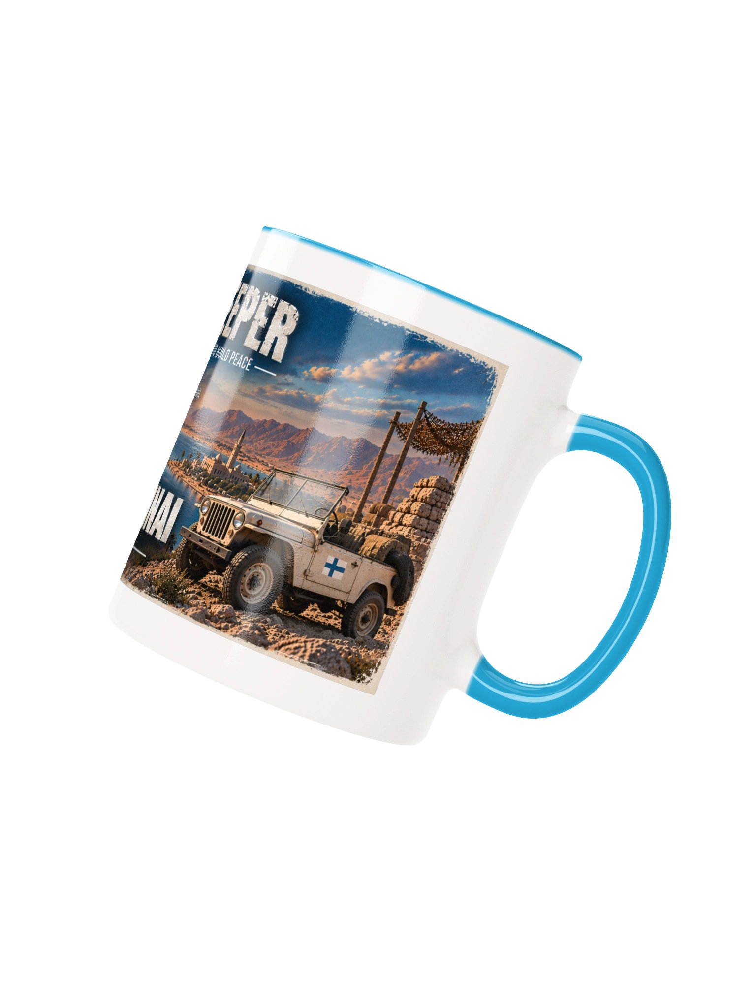 SUEZ–SINAI Peacekeeper Mug – 11 oz product image (2)