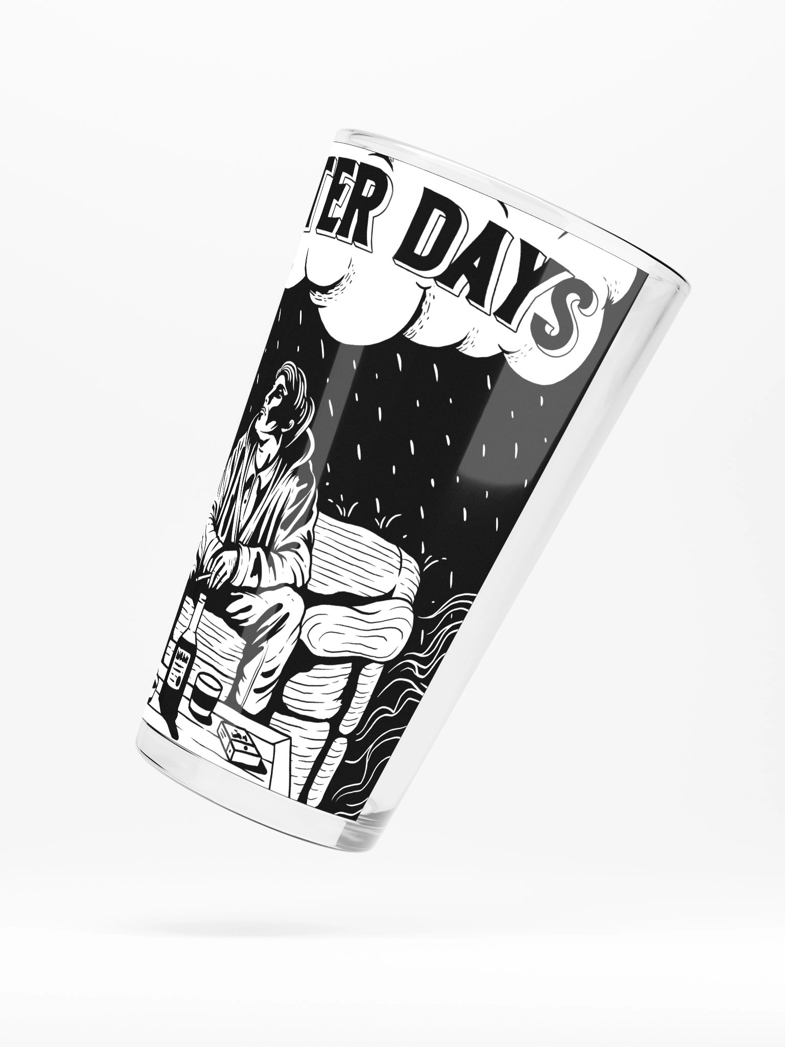 Better Days Pint Glass product image (5)