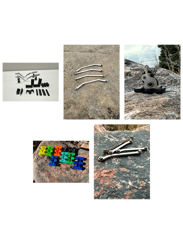 Survivor Chassis Bundle w/ Ti links &  JKP Ti Transmission  product image (1)