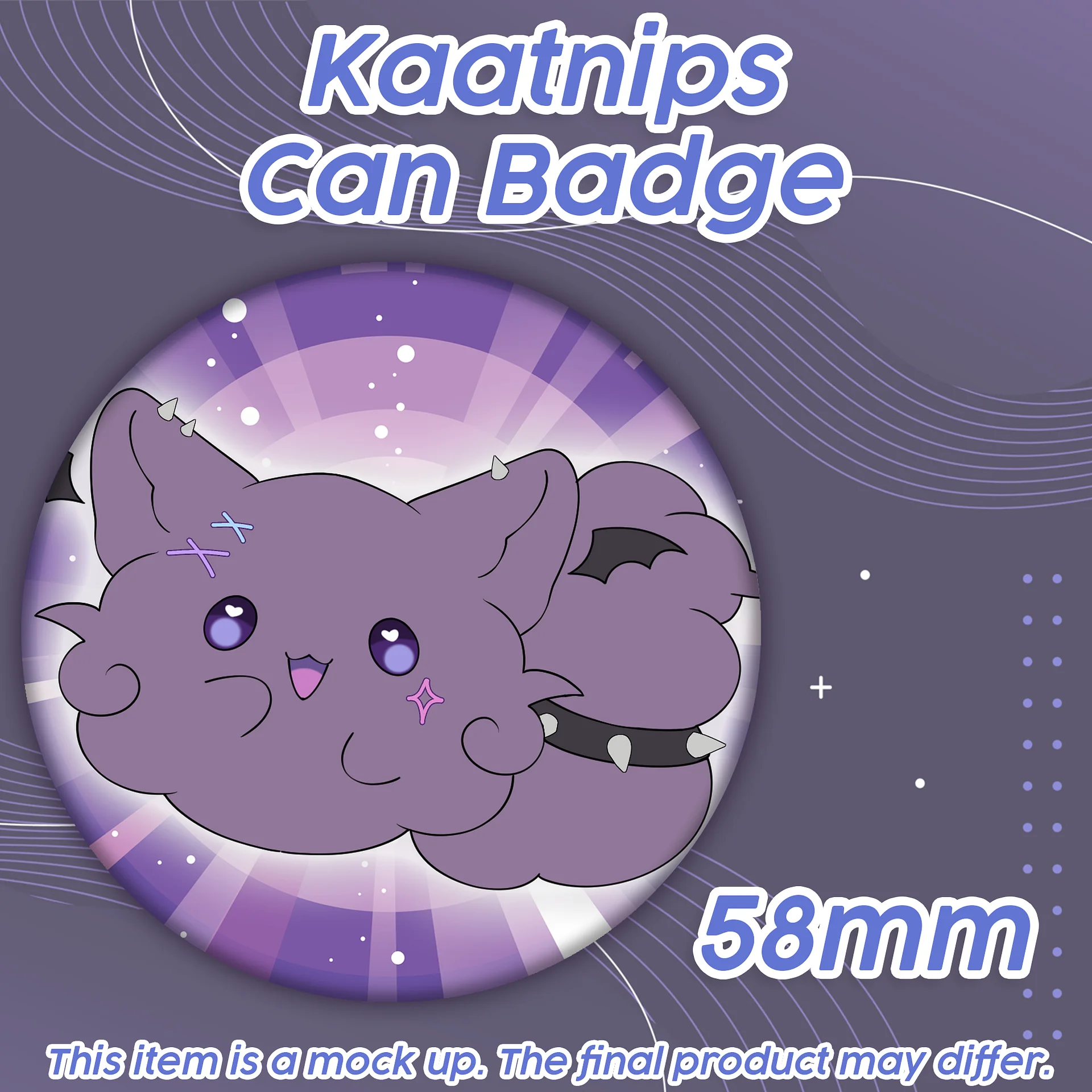 Kaatnips Birthday Can Badge [PREORDER] product image (1)
