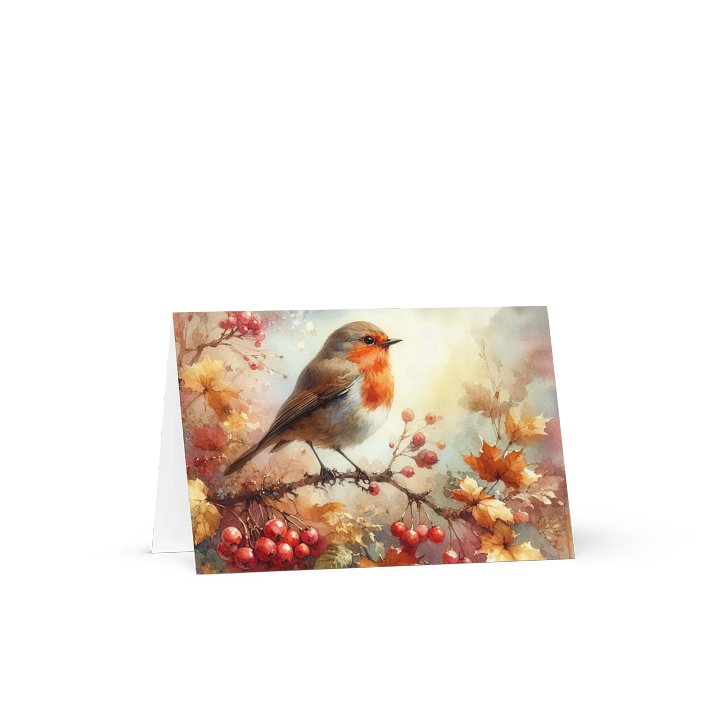 Autumn Bird Greeting Card product image (1)