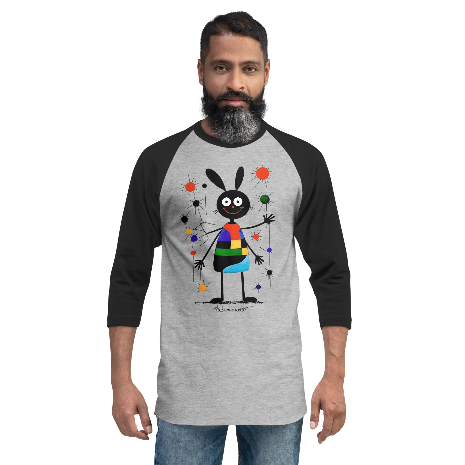 Tultex Fine Jersey Raglan Tee product image (1)