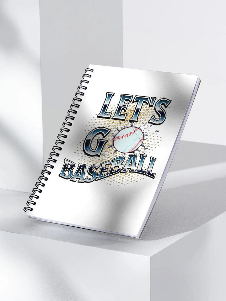 Lets Go Baseball Dynamic Breakthrough Spiral Notebook product image (2)