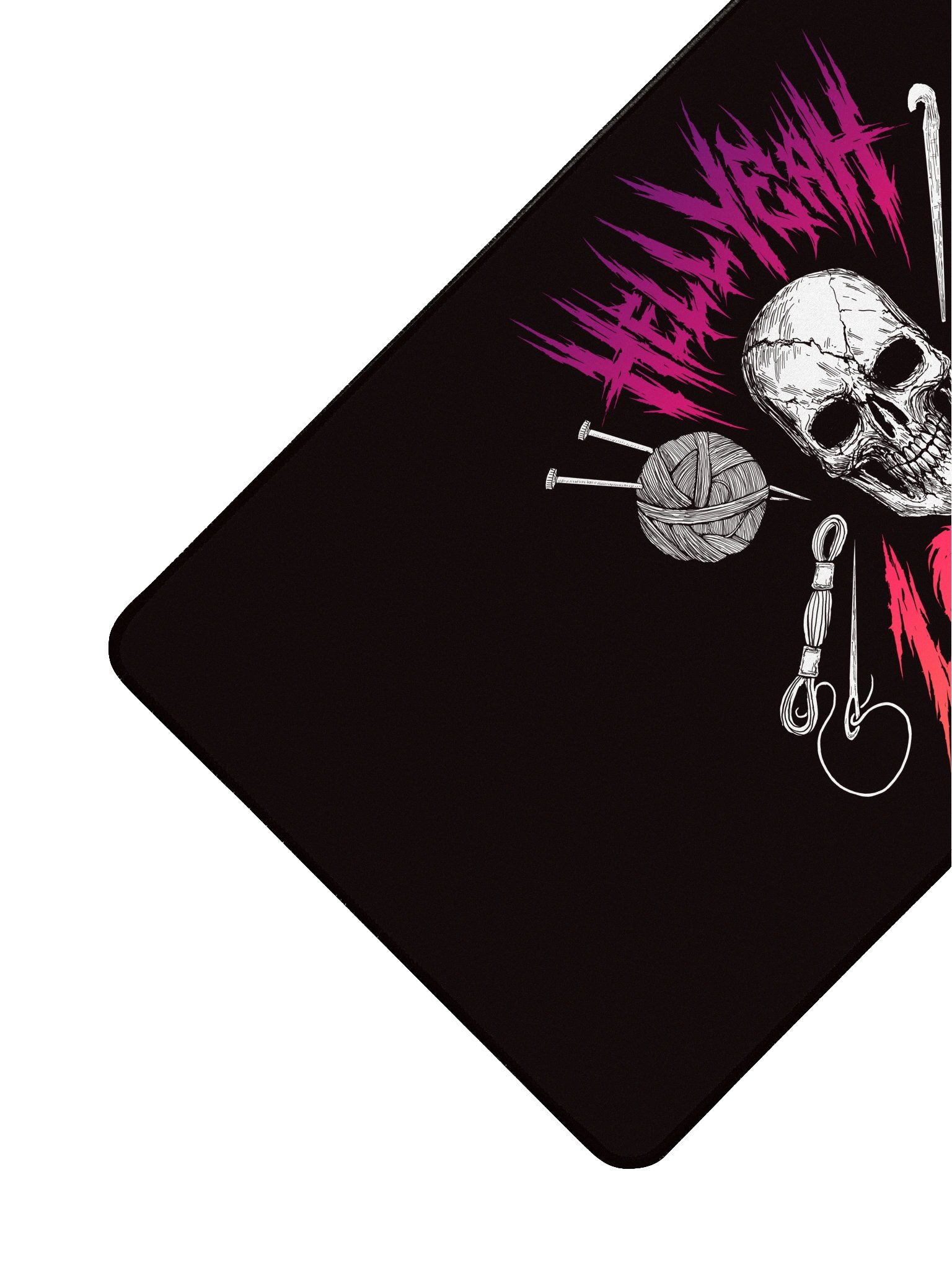 Hell Yeah I Craft Desk Mat (LARGE) product image (3)