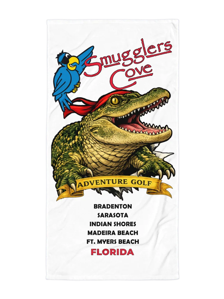 Smugglers Cove Gator Attack Towel product image (1)