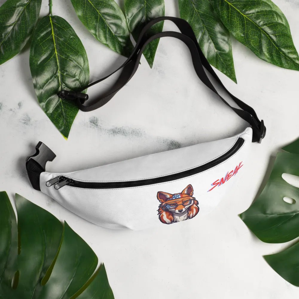 Mullet Fox Fanny Pack - July 4th product image (4)