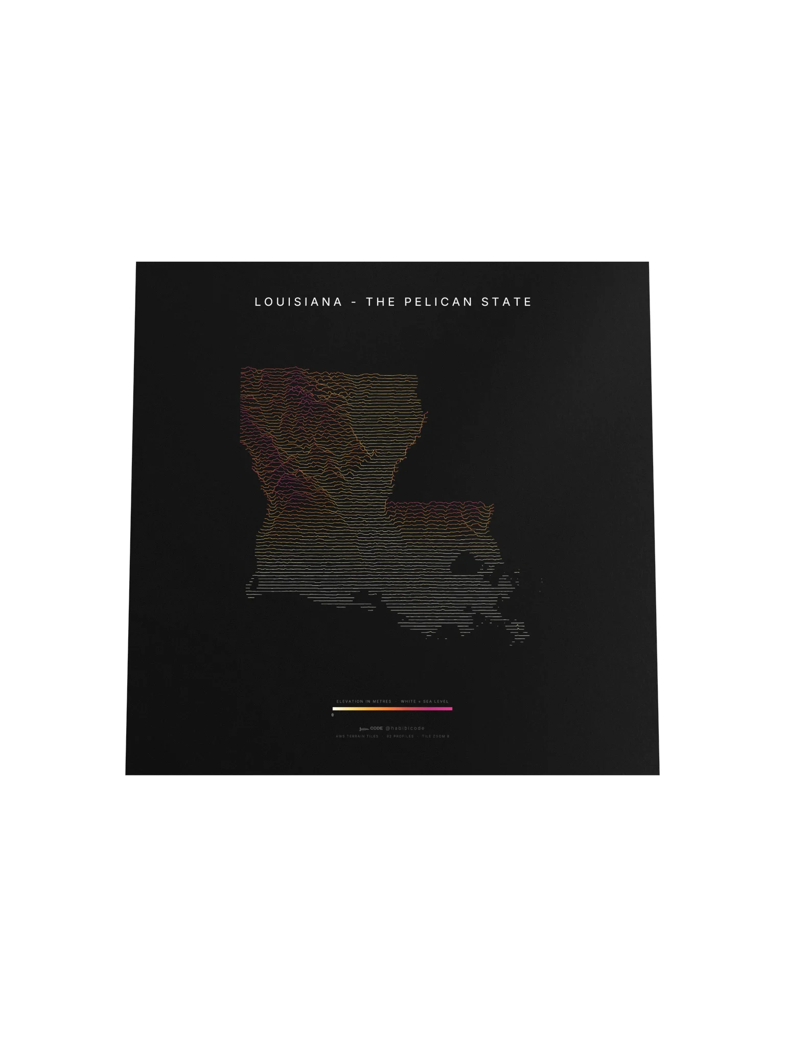 Ridgeline Poster - Louisiana product image (4)