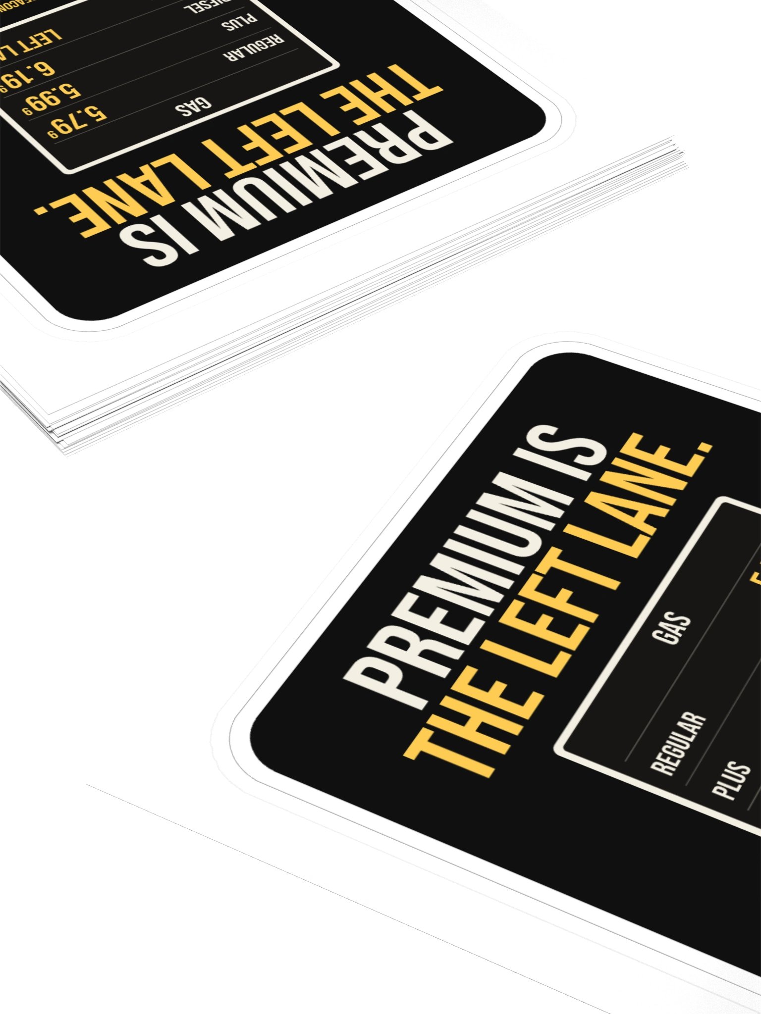 Premium Is the Left Lane Sticker product image (4)