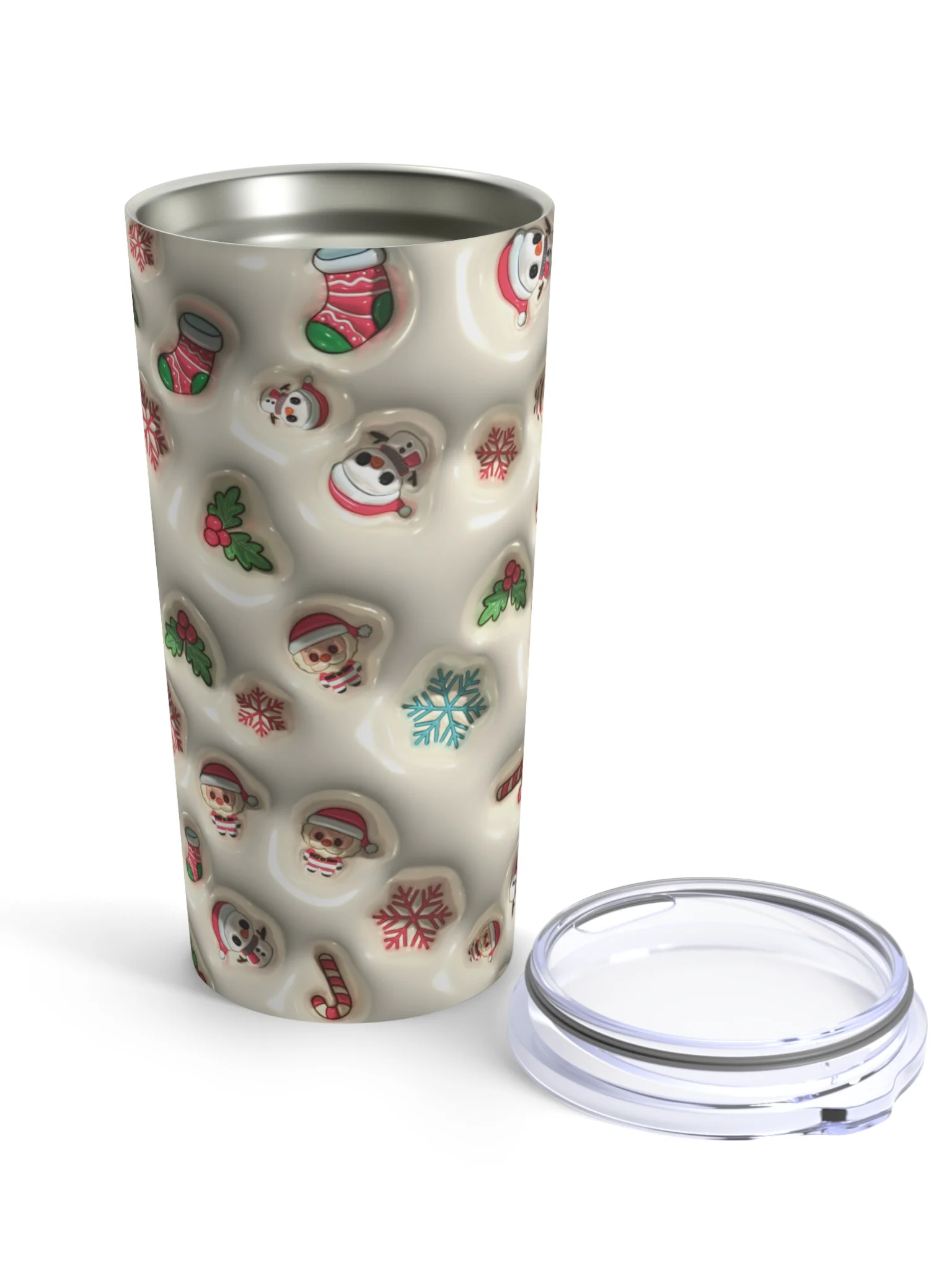 Little Santa Snowman Stainless Steel Tumbler product image (6)