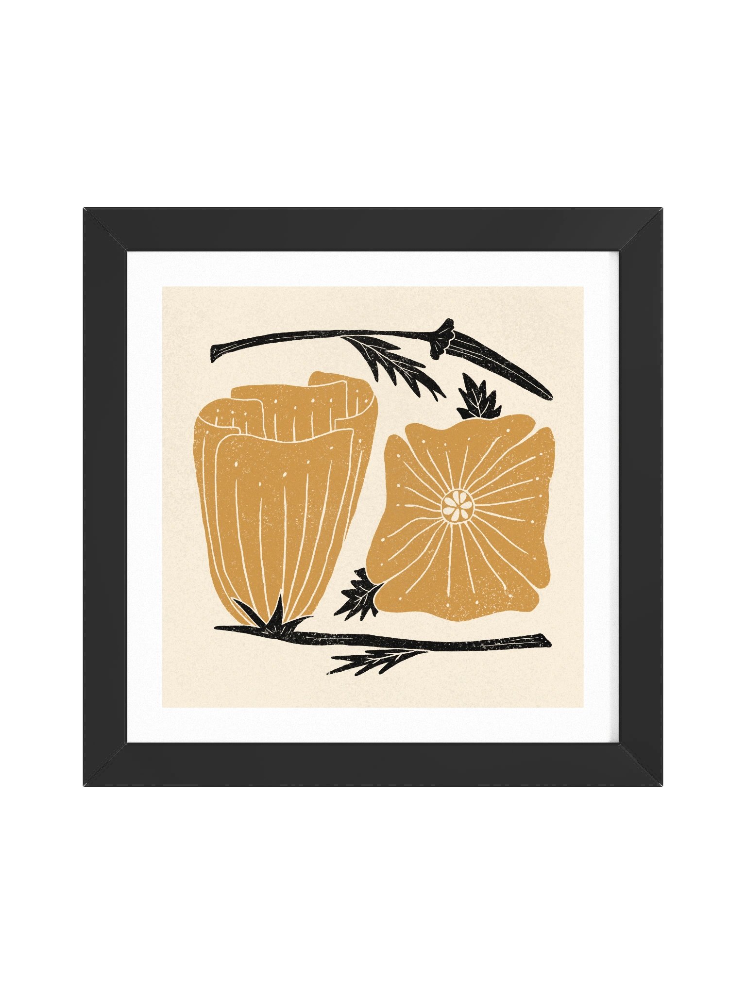 CA Poppy ✷ Framed product image (1)