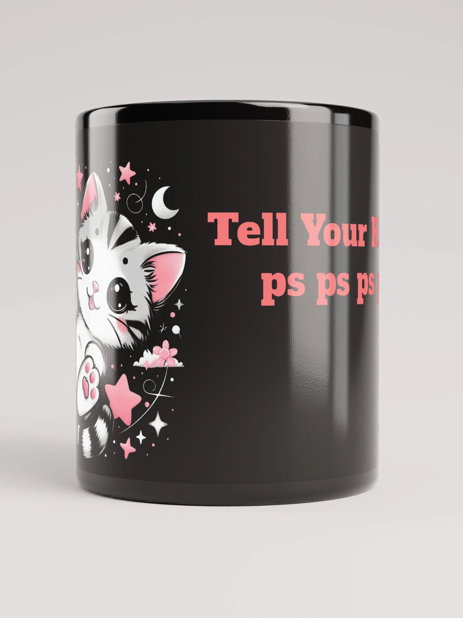 pspsps Kitty Mug - Black product image (2)