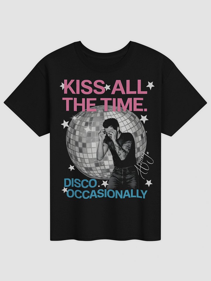 Retro Harry Styles Kiss All The Time Disco Occasionally Front Back T-Shirt product image (2)
