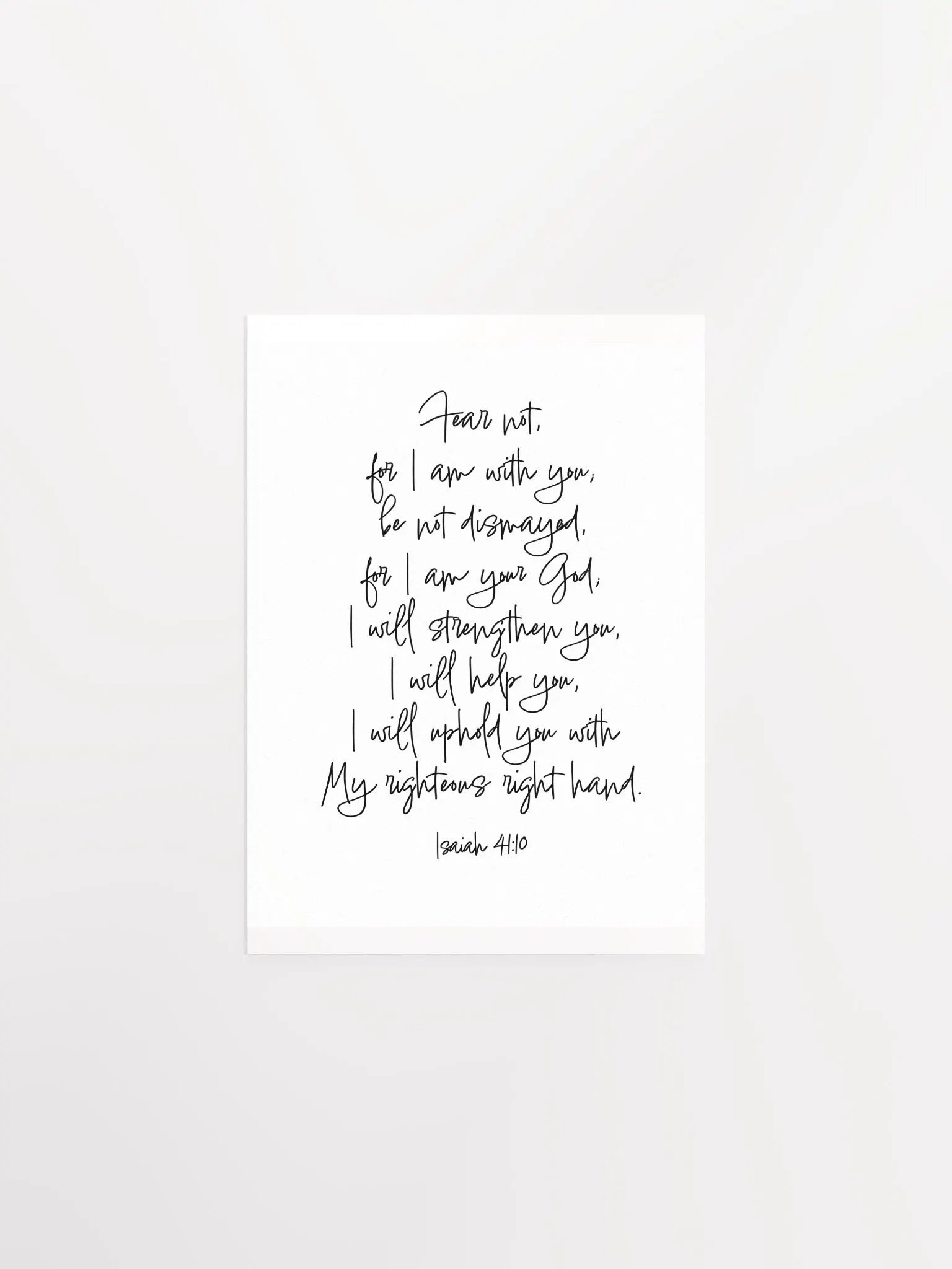Fear Not - Print product image (1)