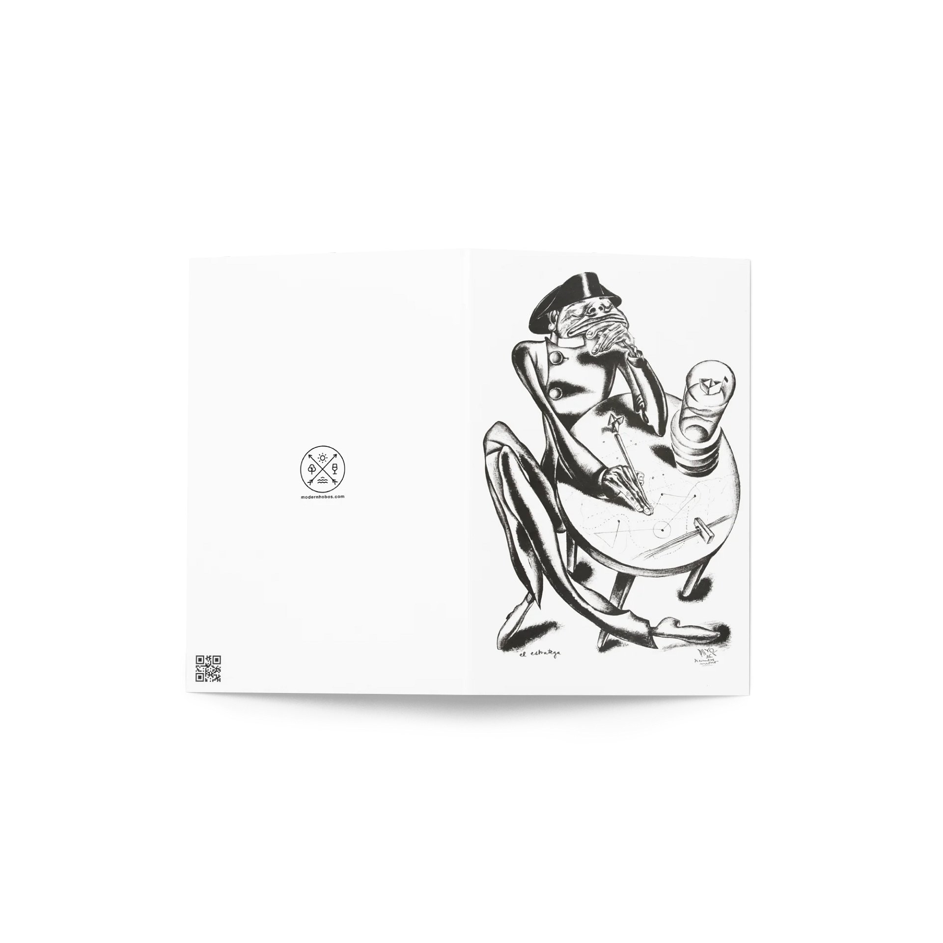 The Strategist Blank Greeting Car product image (3)