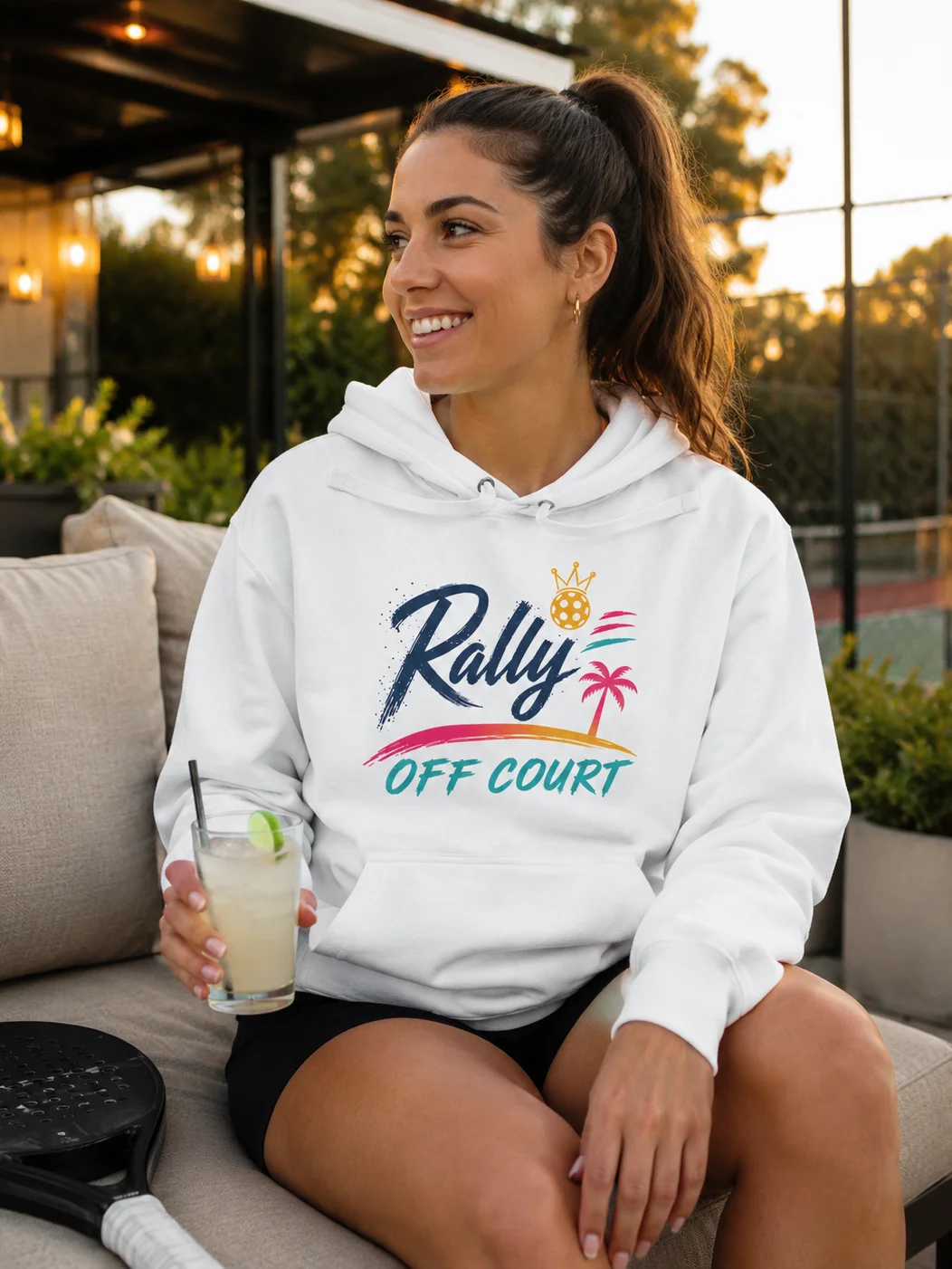 The ROC Alibi Hoodie - White product image (7)
