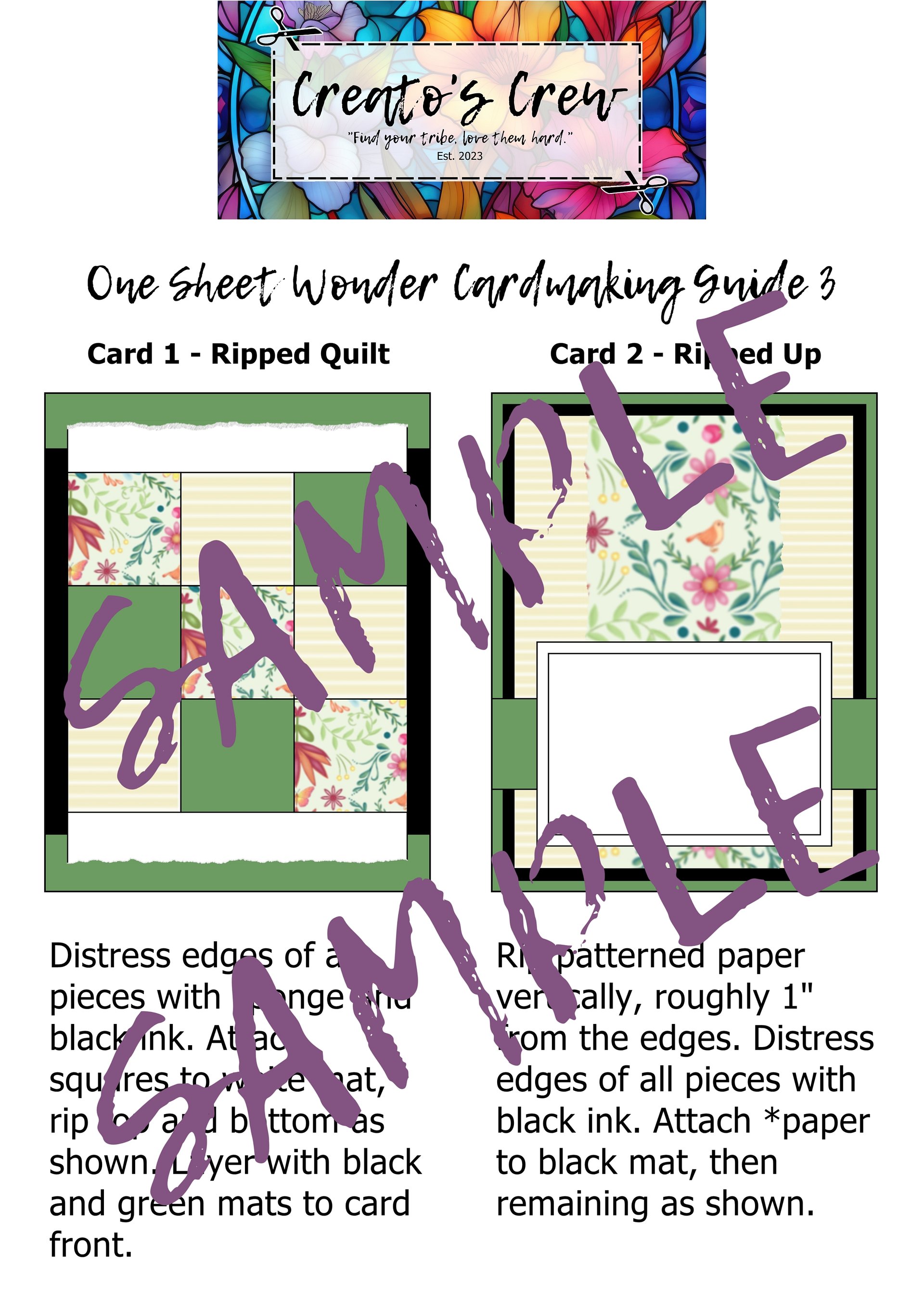 One Sheet Wonder Guide 3 product image (4)