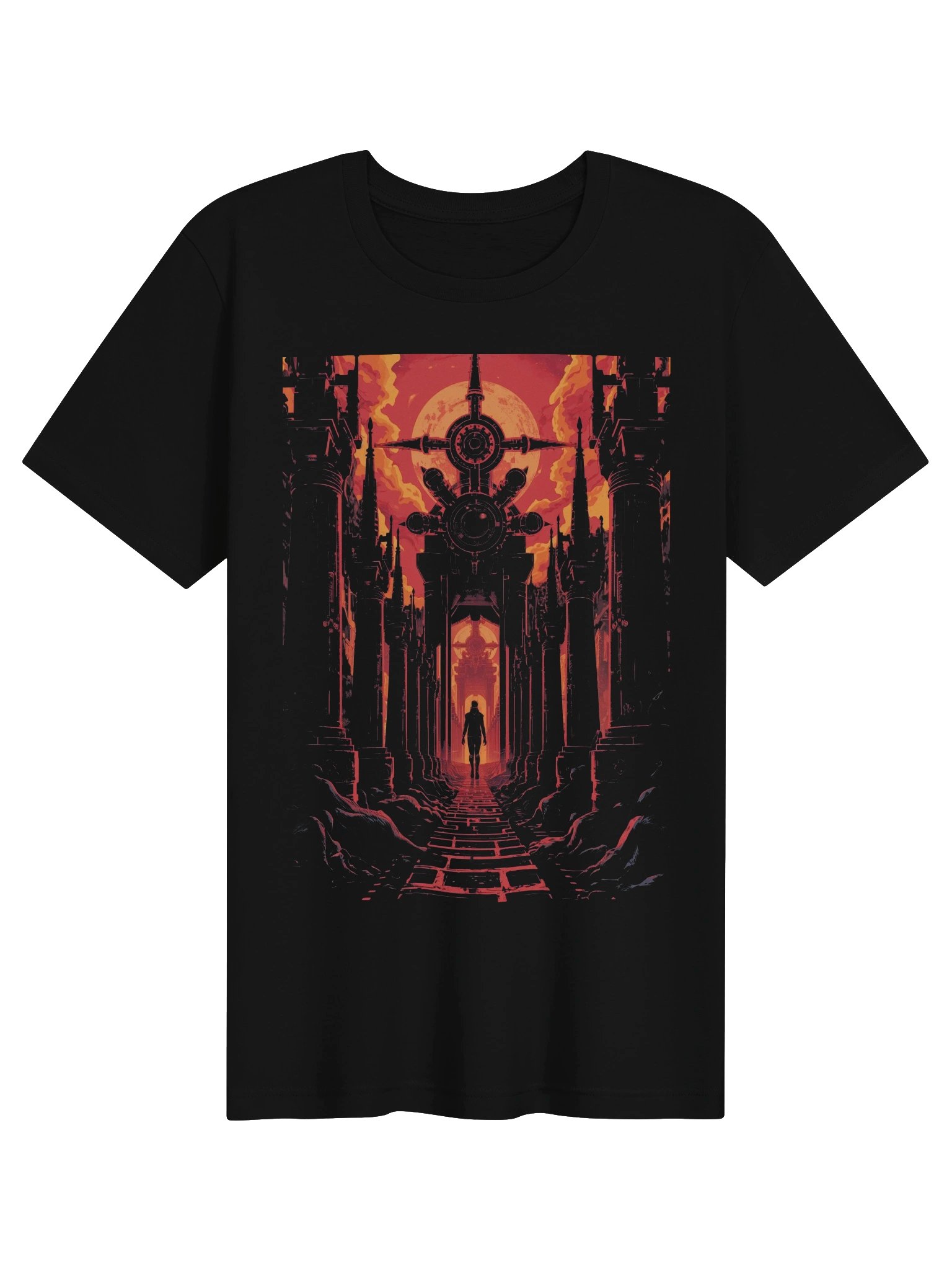 Rogue Temple Corridor Lightweight T-Shirt product image (1)